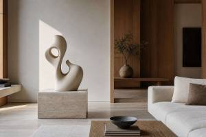Esculturas decorativas modernas: cómo elegirlas y colocarlas con equilibrio